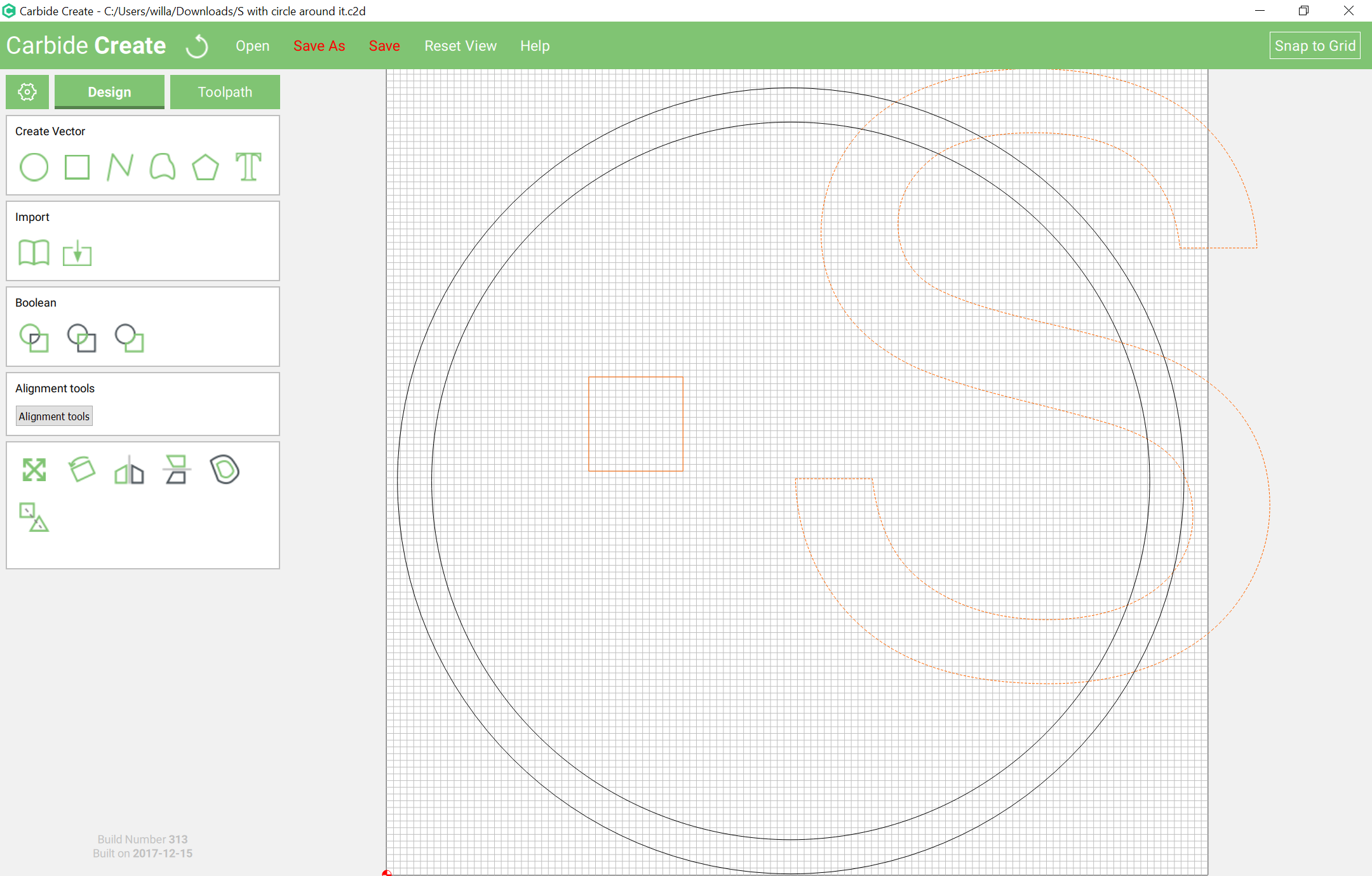 Make Monogram Letter With Circle Arund It Carbide 3D Community Site