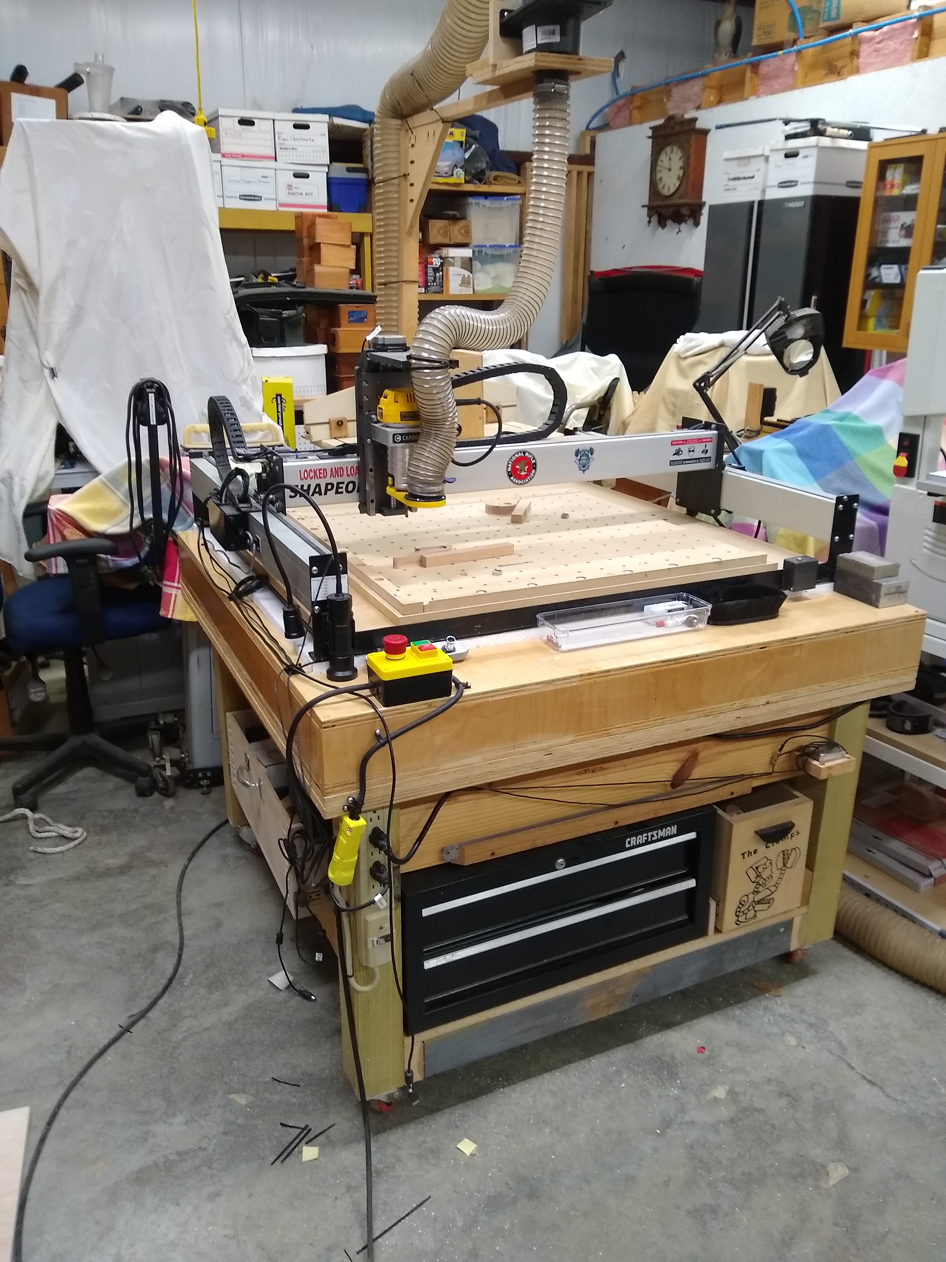 Torsion box online router table