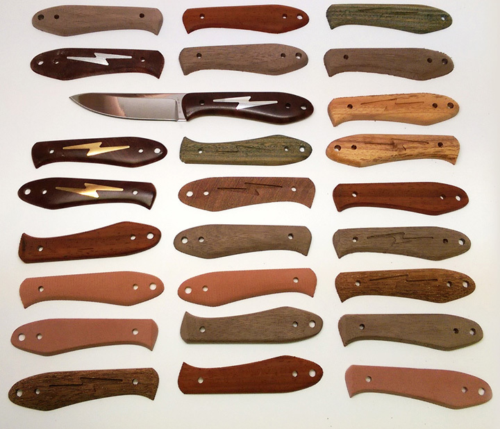 Exotic Knife Handles – Custom knife handles