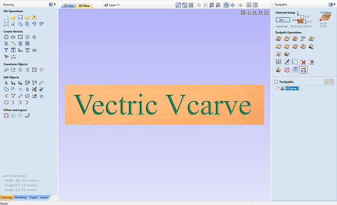 vectricvcarve