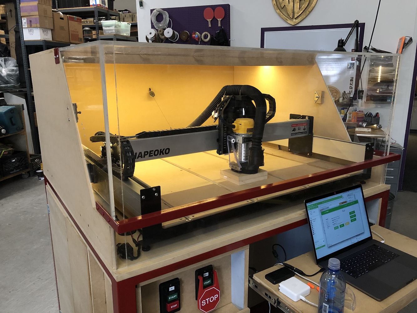 SO3: XXL Mega-Enclosure And Dust Collection - Shapeoko - Carbide 3D ...