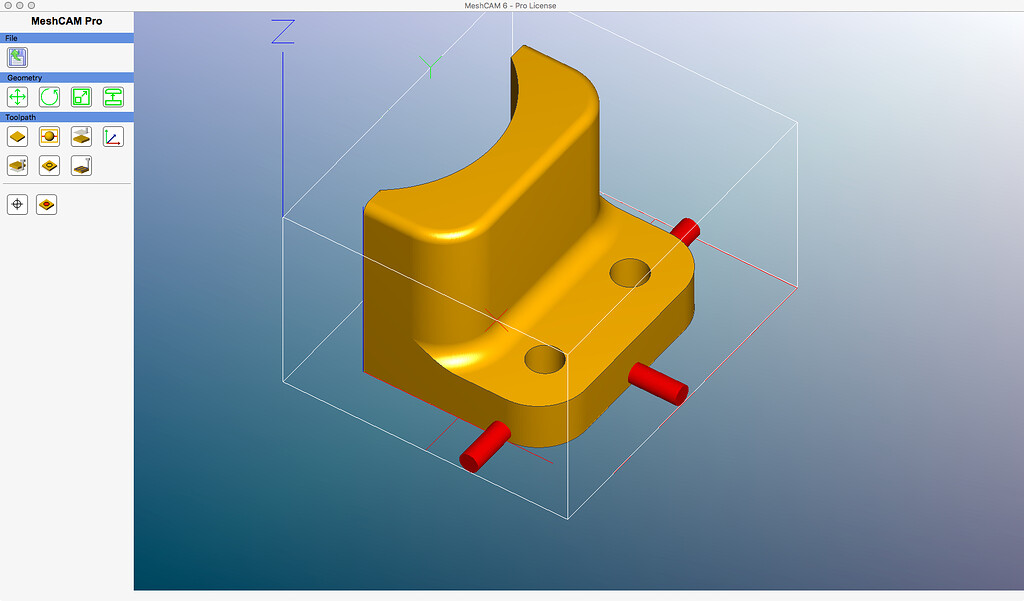 meshcam 6 quits unexpectedy while machining depth