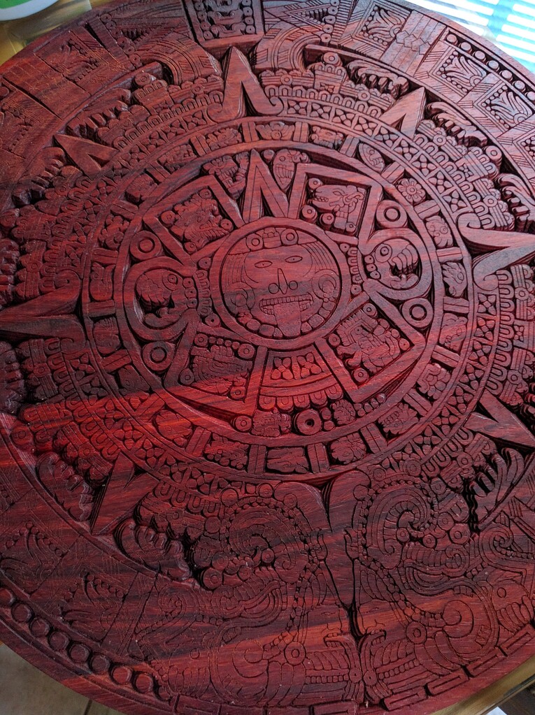 SO3 XXL Project: Aztec Calendar - Gallery - Carbide 3D Community Site