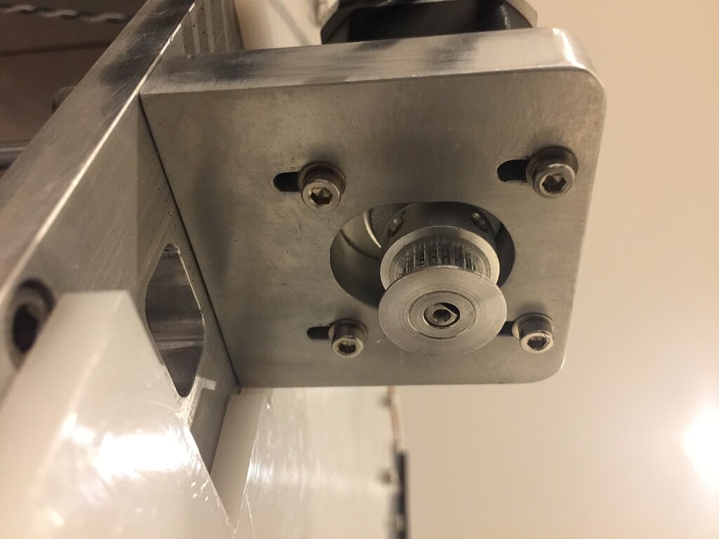 Timing belt outlet cnc