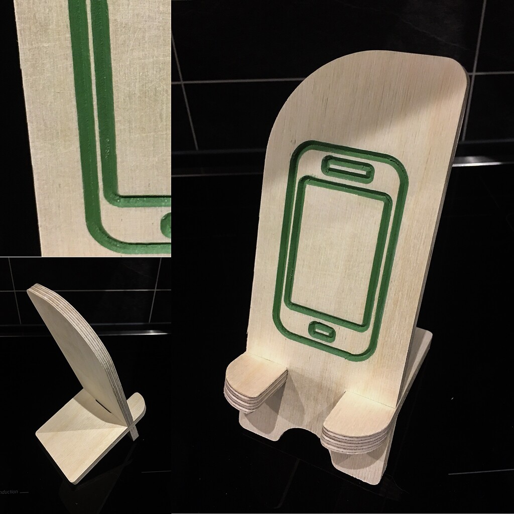 Simple Phone Holder - Gallery - Carbide 3d Community Site