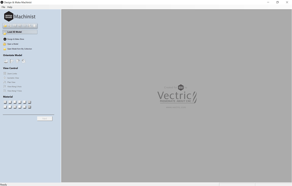 vectric forum select vectors 3d object