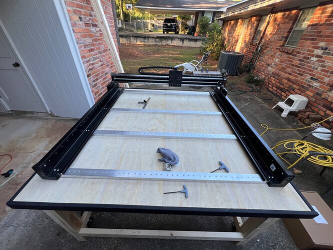 CNC front on frame assembled
