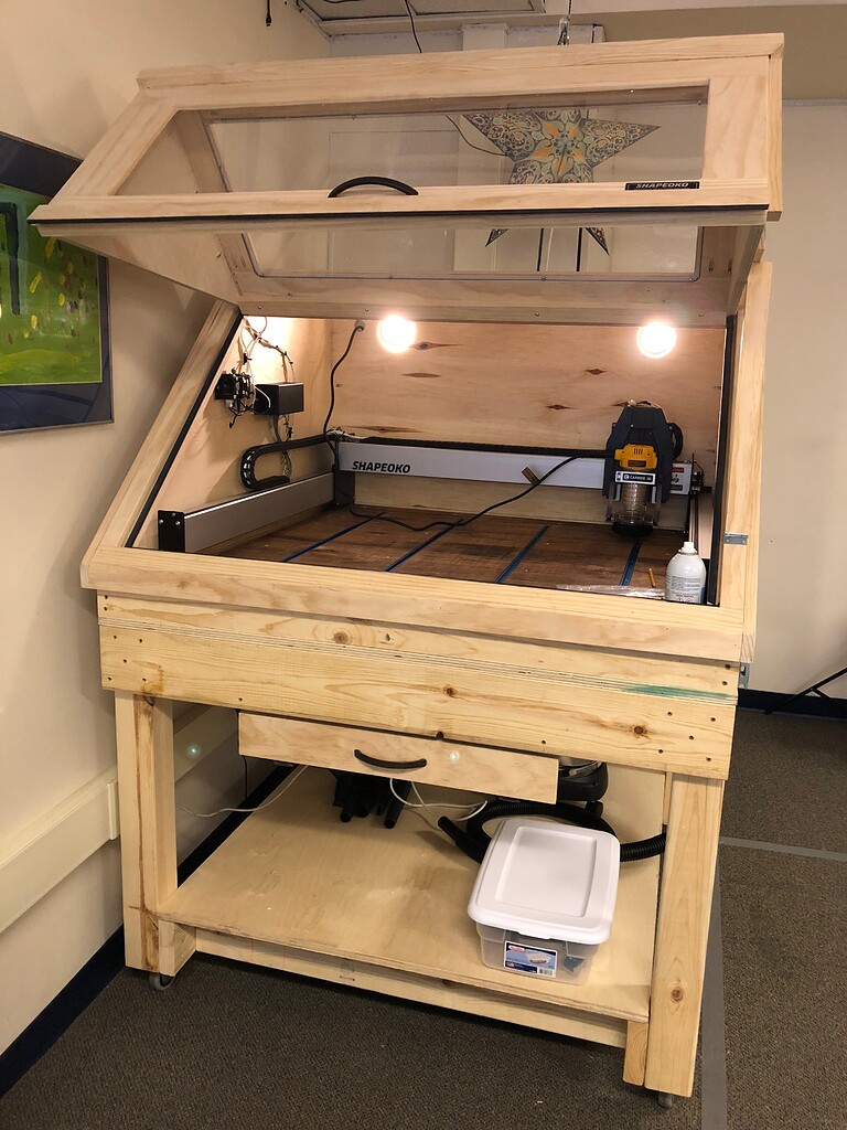 Unconventional/Classroom Enclosure & Workbench - Shapeoko - Carbide 3D