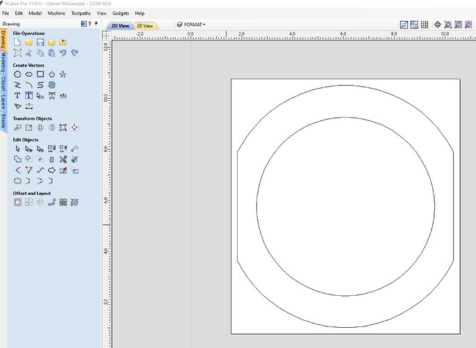 dxf VCarve Pro