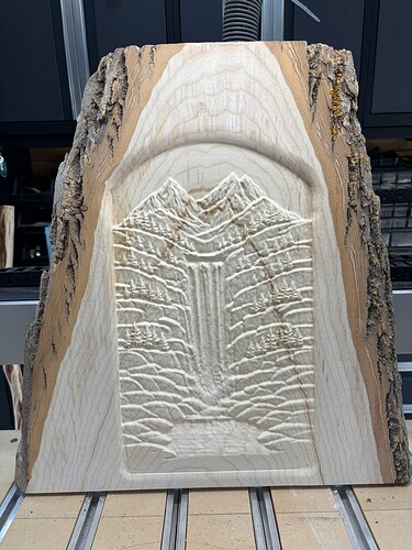 Waterfall In White Ash