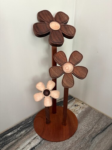 Wooden Flowers-3