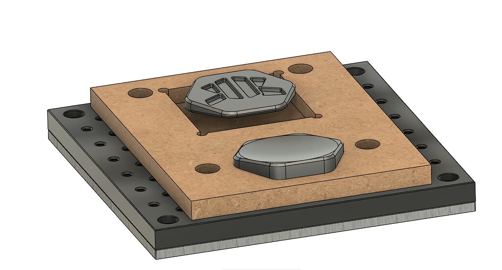 Maker Coin - Learning Fixturing & 2 Sided Machining - Gallery - Carbide ...