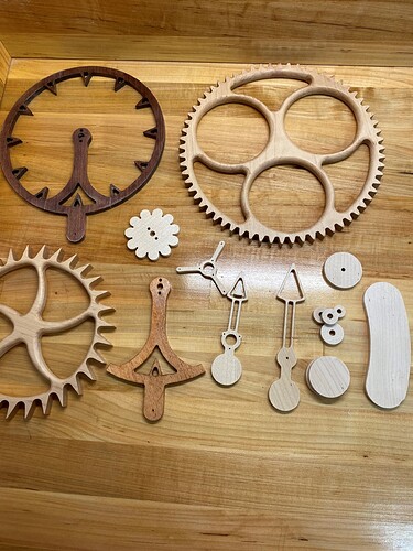 clock parts