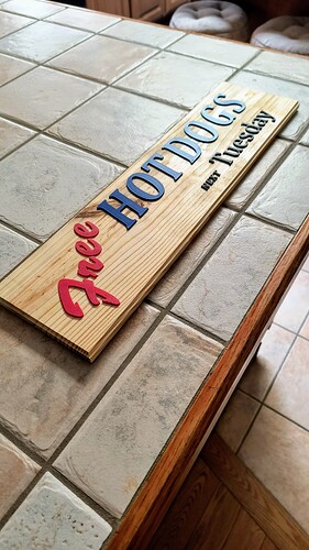 free sign