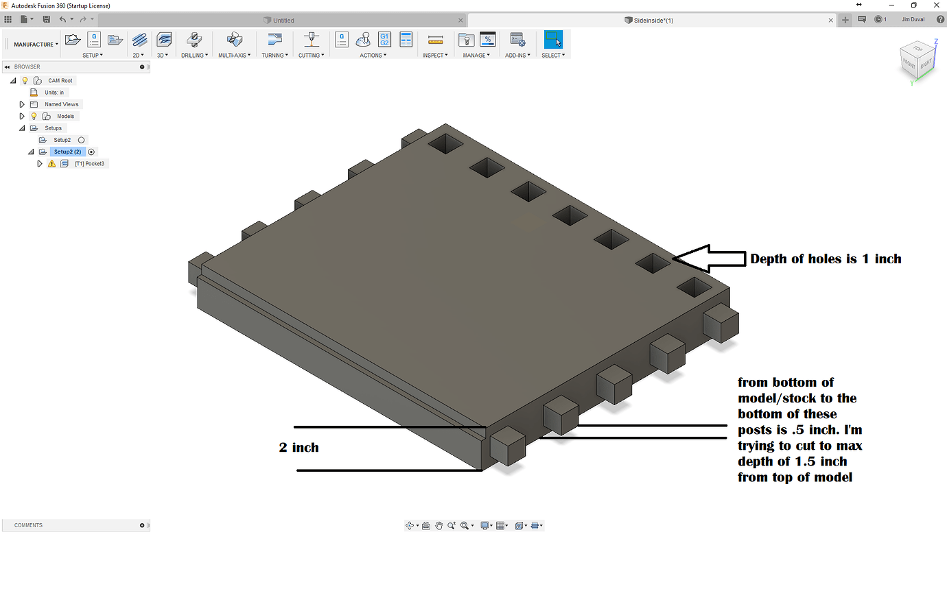 Pockets cutting too deep Carbide Motion Carbide 3D Community Site