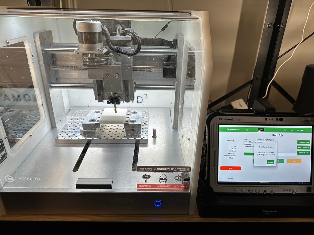 Nomad3 - My very first CNC Mill From a beginner vantage point