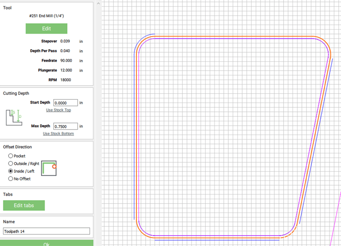 Inside_Outside ToolPath