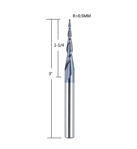 Spetool Tapered Endmill