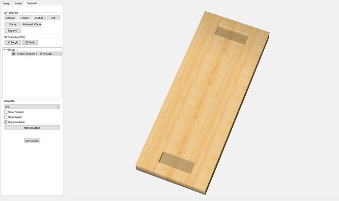 square cutouts