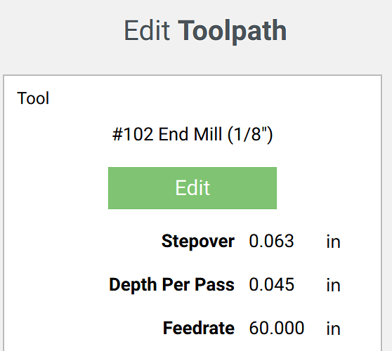 Bit102 path parameters