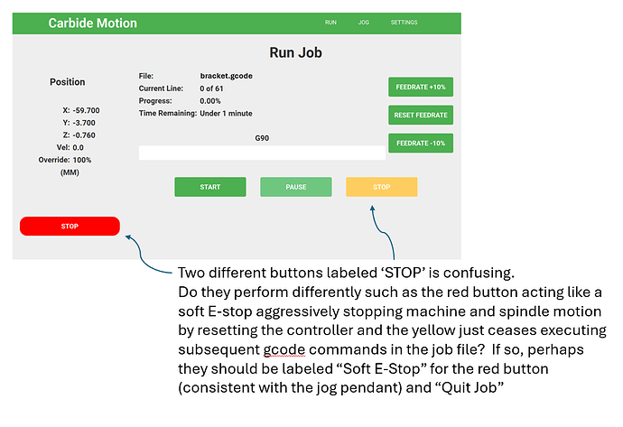 CM UI E-Stop Suggestion