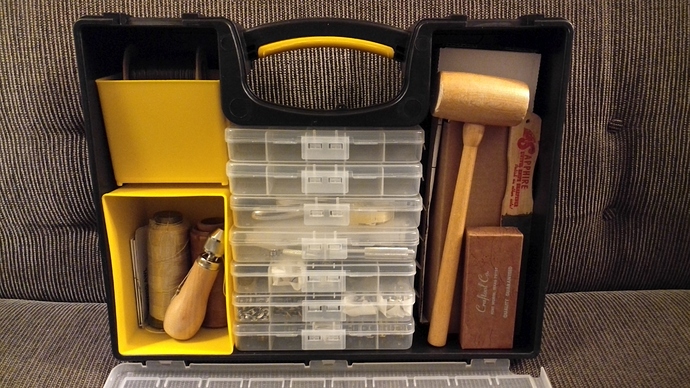 Multi-Compartment Storage Case from Tandy Leather