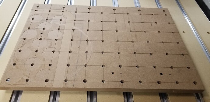 threaded insert spoilboard