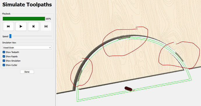 CC ver 843 cutout toolpath tabs error in simulation - Carbide Create ...