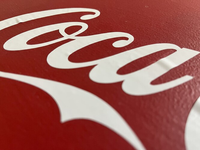 Coca Cola Bubbling Letter
