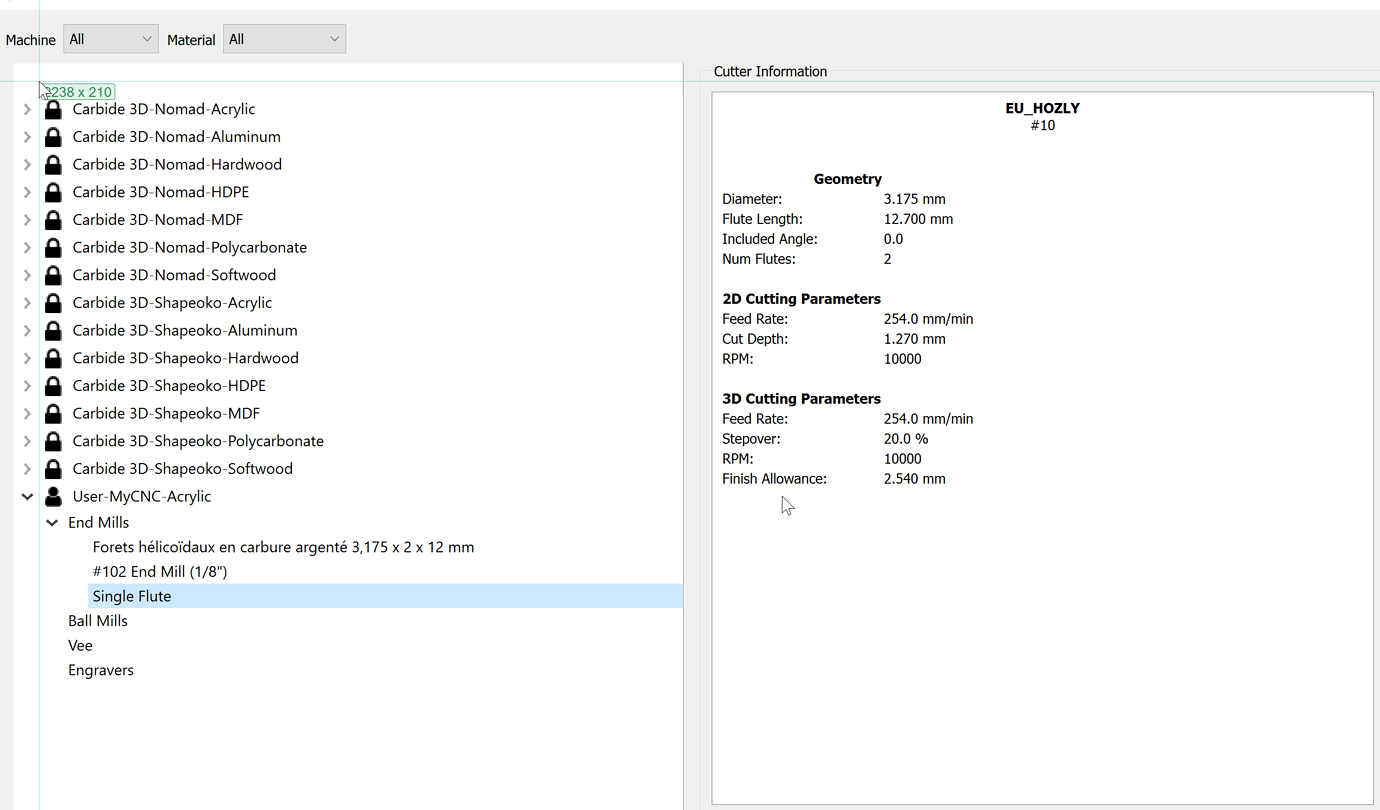 Adding New Tool - Carbide Create - Carbide 3D Community Site