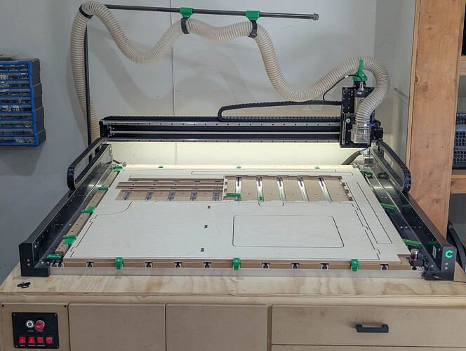 Front Back Edge Clamp for Shapeoko CNC Hybrid Table - 6 ()