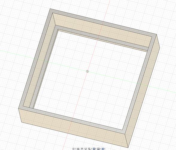 box shell with tight corners