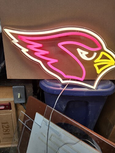Arizona cardinal sign