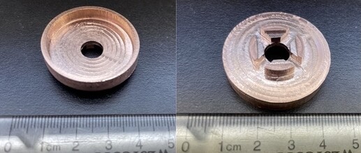 Copper Sample Holder - Top:Bottom