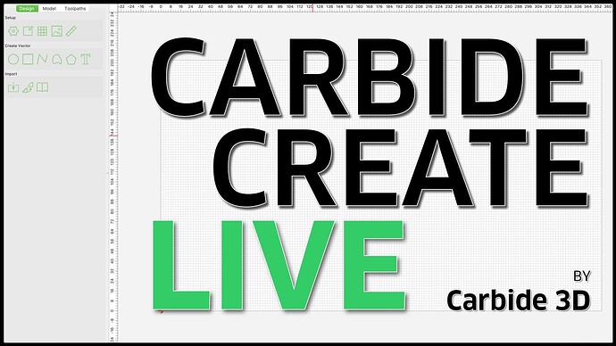 Carbide Create Live - Youtube Thumbnail V2