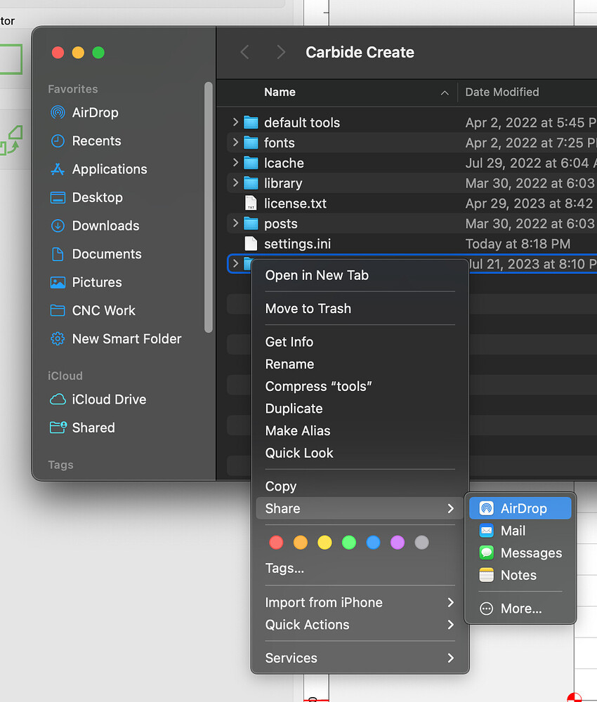 Sync Tool Library across Macs Carbide Create Carbide 3D Community Site