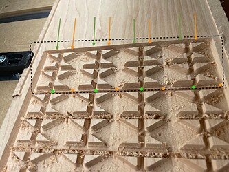 Photograph of real result