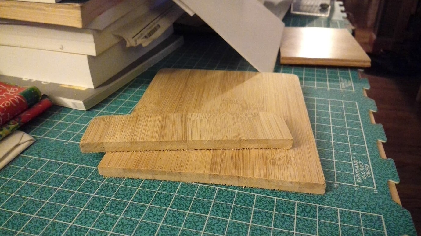 1.25 (no longer a dollar) Bamboo cutting boards are back in stock at