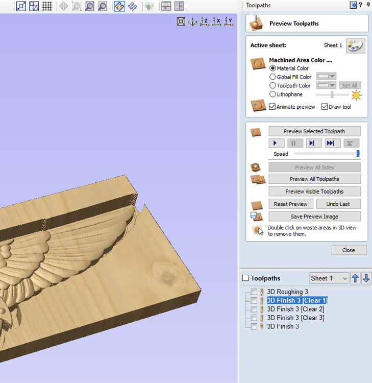 Extra 3D Finishing Tool Paths - Vectric - Carbide 3D Community Site