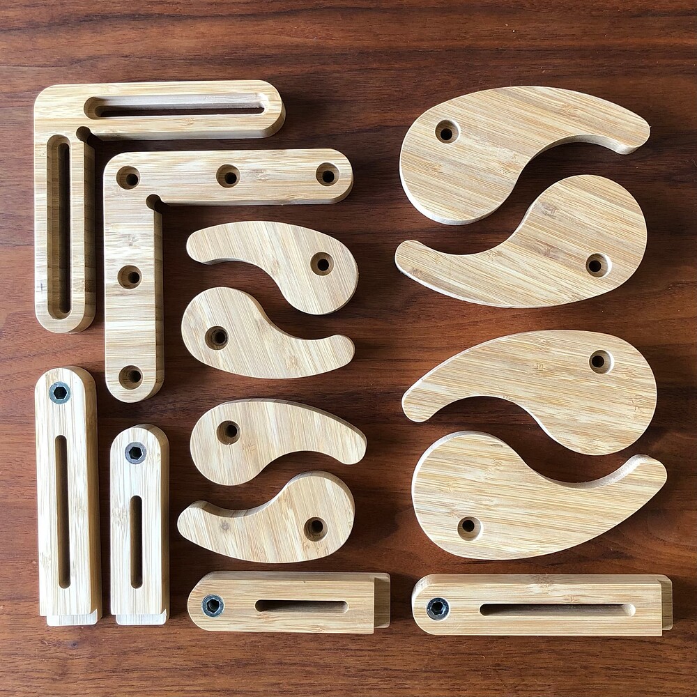 Bamboo clamp set made using an IKEA APTITLIG - Gallery - Carbide 3D ...