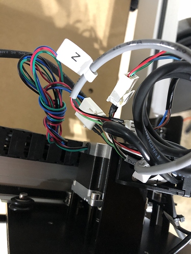 Z-axis motor wiring