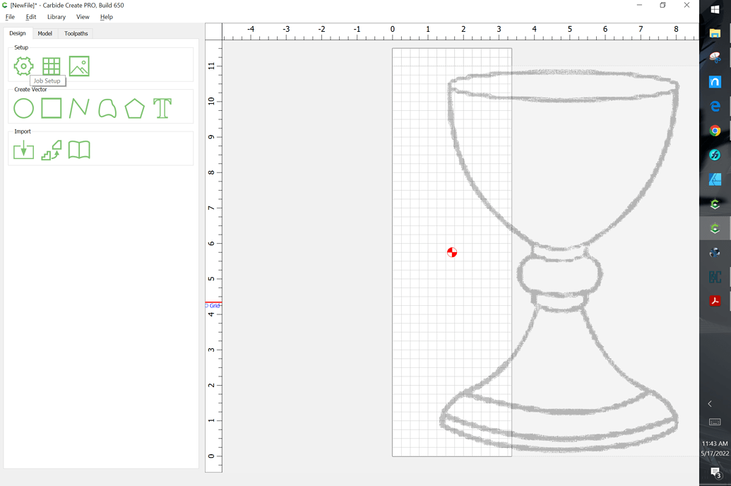 How to draw a chalice from a line drawing Tutorials Carbide 3D