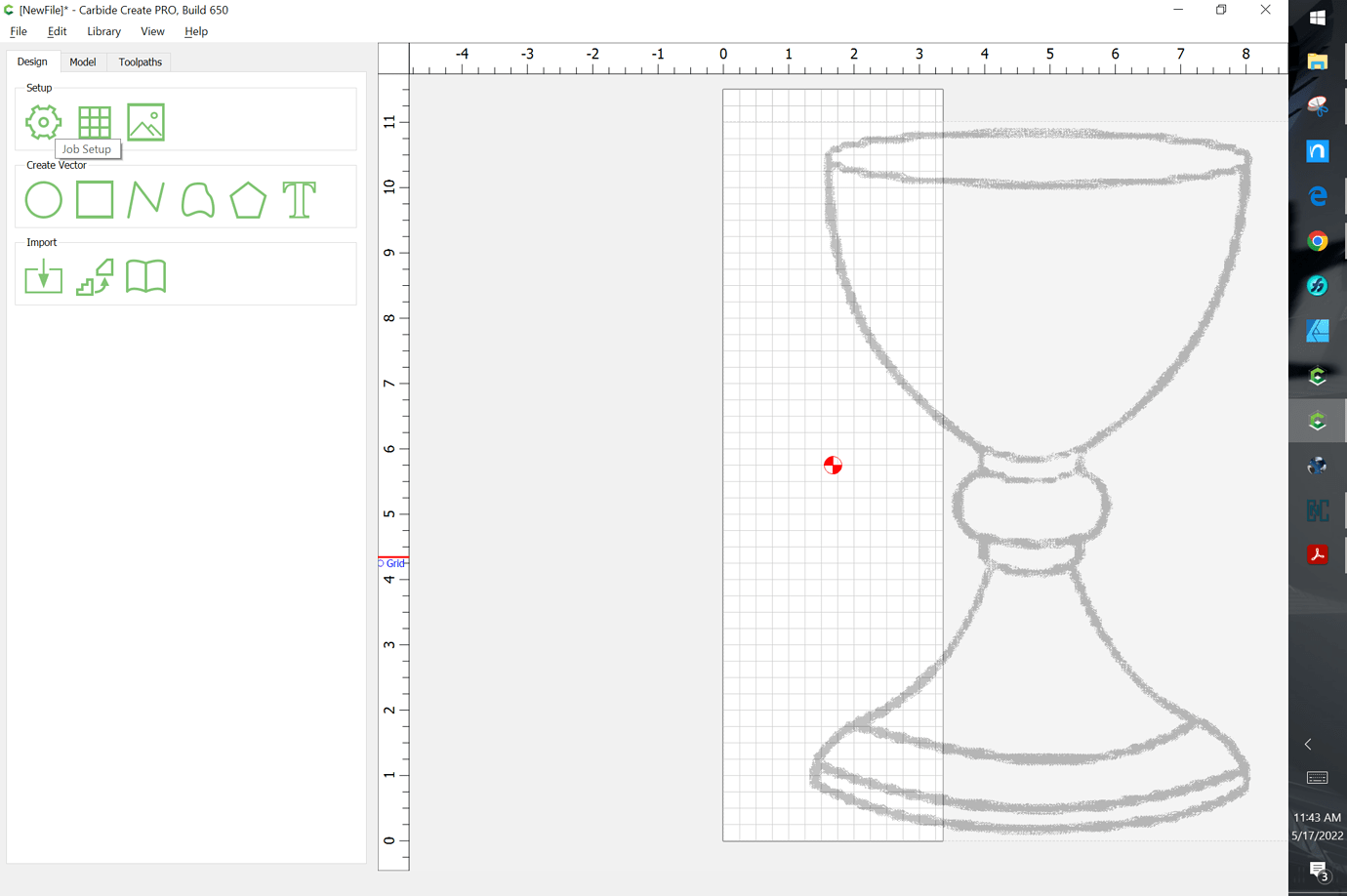 How to draw a chalice from a line drawing Tutorials Carbide 3D