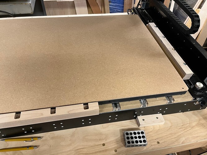 3 Spoilboard mdf fixture