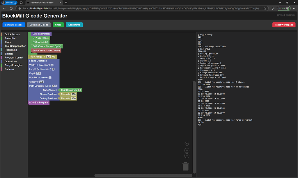 Blockly programming tool for G-code - Unsupported - Carbide 3D ...