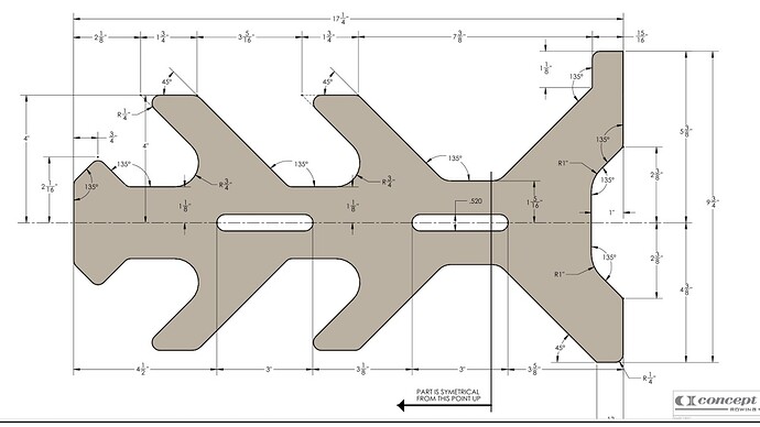 oar holder layout