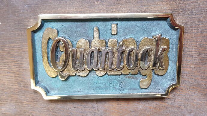 Brass QC Finished & Patinated