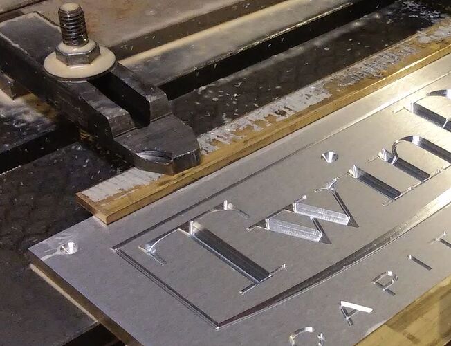 VCARVE in metal pic