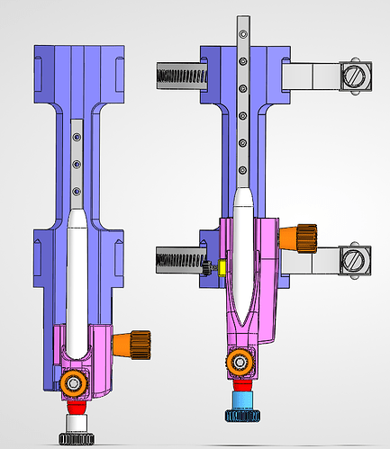 80mm Pen Holder Assy --B 002