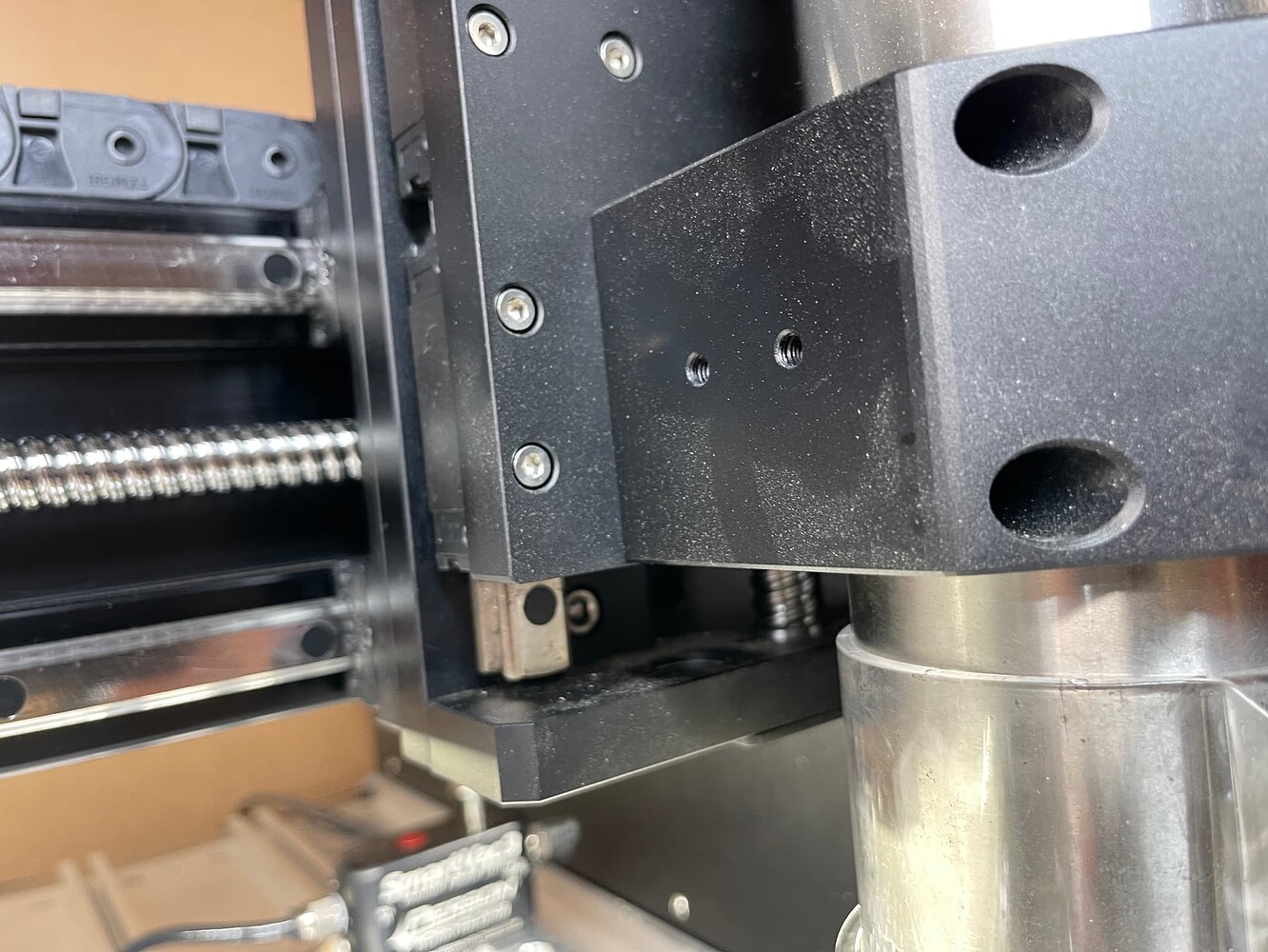 Whats this on my X ball screw?!? Shapeoko HDM Carbide 3D Community Site